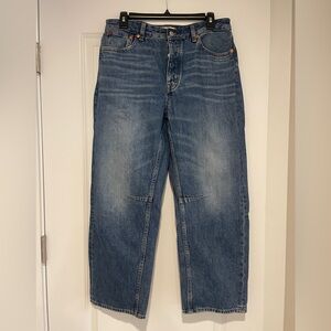 Madewell Women's Darted Barrel-leg Jeans